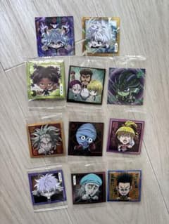 HUNTER×HUNTER 씰 스티커 11장 세트
