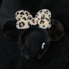 ディズニーミニーヒョウ柄カチューシャのサムネイル