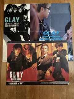 GLAY ポスター HEAVY JIRO ここではない pure soul - メルカリ