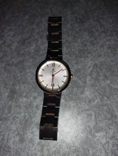 【美品】【稼動】Citizen アナログ腕時計 シルバー/ブラックのサムネイル