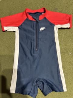 Nike 水着 90cm ネイビー/レッドのサムネイル