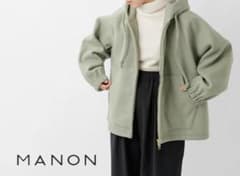 新品⭐︎マノン MANON ニードル リバー ストレッチ ジップアップ 