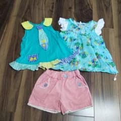 プチジャム３点セット キュロット トップスのサムネイル