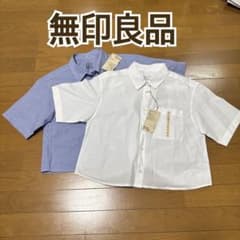 無印良品 半袖シャツ 2枚セット Sサイズ - メルカリ