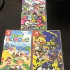 Nintendo Switchソフト 3本セット スプラ2.3 どうぶつの森 - メルカリ