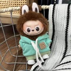 ラブブ4.0に適用LABUBUぬいぐるみ着　10cmぬい服　着せ替え服2点セットのサムネイル
