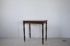 フランスアンティーク木製サイドテーブル/オケージョナル机/飾り棚(91