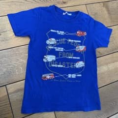 トミカ ユニクロ　救助車両デザイン Tシャツ 130のサムネイル