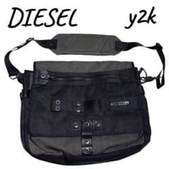 90s DIESEL☆bag メッセンジャーバッグ ショルダーバッグ y2k - メルカリ
