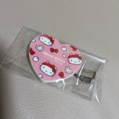 ハローキティ　ヘアクリップ　hadakara (ハダカラ) ハートピンク　限定品のサムネイル