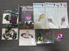 HUNTER × HUNTER 이치 반 쿠지 일루미 스티커 고무 정리 세트