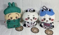 ちいかわ ハロウィンがまぐちポーチ 3種セットのサムネイル