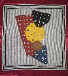 ロエベ 15AW メカノピンデザイン スカーフ シルク100% ロエベ 15AW メカノピンデザイン スカーフ シルク100% - メルカリ