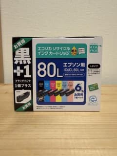 エプソン インクカートリッジ　IC6CL80L 互換 7個パックのサムネイル