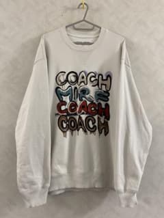 COACH X MINT + SERF スウェットシャツ サイズM Vガゼット - メルカリ