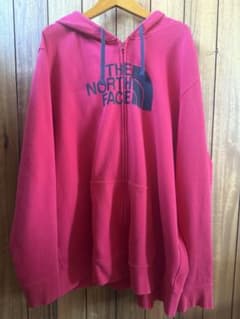 THE NORTH FACE 赤 ジップアップパーカーのサムネイル