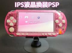 IPS液晶換装PSP スケルトンピンク - メルカリ