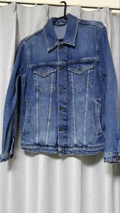 【古着】【元値:10000円】短丈デニムジャケットのサムネイル