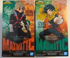 僕のヒーローアカデミア MAXIMATIC フィギュア 2種セットのサムネイル