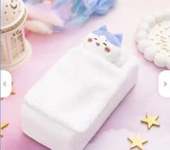 ちいかわおふとんぬいぐるみティッシュケース ハチワレ　ティッシュカバーのサムネイル