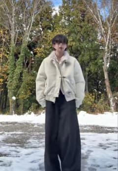【keN様着用】Fireman Toggle Hook Fur Jacketのサムネイル