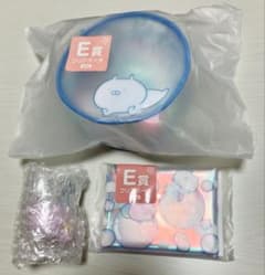 の*か様 うさまる フリューくじ ラストワン1点 E賞クリアポーチ2点 計3