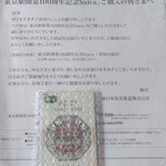東京駅開業100周年記念Suicaのサムネイル