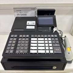 CASIO 電子レジスター SR-S4000 スキャナーHHS-19付き - メルカリ