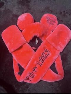 ディズニー ファンキャップマフラー ピンク ミッキー 35周年 - メルカリ