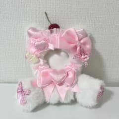 おすわりぬい服 いつぬいサイズ ピンクのサムネイル