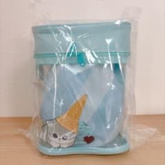 mofusand モフサンド　巾着付きショルダーバッグ〔新品〕ブルー
