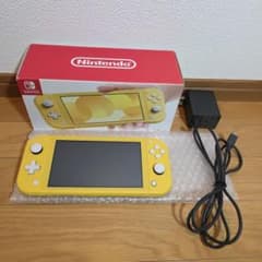 未使用に近い Switch Lite 付属完品 イエロー 動作OK ※状態必読 - メルカリ