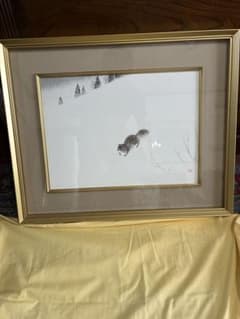 美品　小山硬　早春　日本画 8号 共シール 美品 小山硬 早春 日本画 8号 共シール - メルカリ