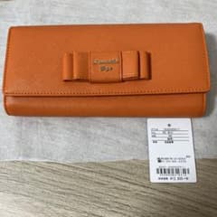 サマンサヴェガ　長財布　オレンジ未使用・訳あり品のサムネイル