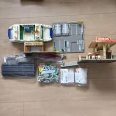 レトロトミカTOMICA いろんなお店、道路まとめセット※信号機動作確認済みのサムネイル
