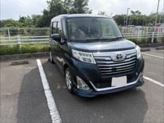 トヨタ ルーミー　カスタムＧS 年式2018 純正９インチナビ 360度カメラのサムネイル