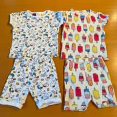 【2枚セット】GAP/ZARAセットアップ パジャマ サイズ80のサムネイル
