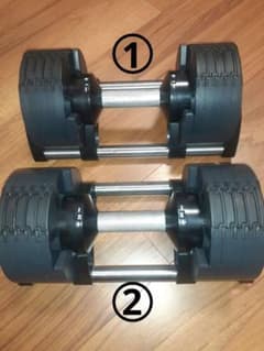 ① NUO FLEXBELL 可変式ダンベル2kg刻み 20kg - メルカリ