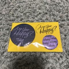 Are You Happy? 缶バッジ 2個セットのサムネイル