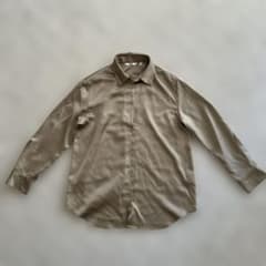 UNIQLO 長袖シャツ ゴールドMのサムネイル