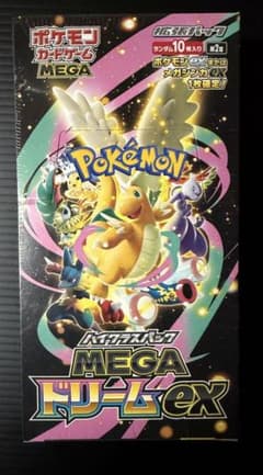 シュリンク付きポケモンカードゲーム MEGA ドリームEX　BOXのサムネイル