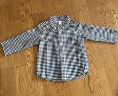 babyGAP ギンガムチェックシャツ 18-24mのサムネイル