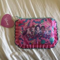 PLAZA限定商品 ディズニープリンセス ポーチ ピンクのサムネイル