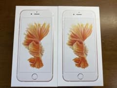 iPhone 6s Rose Gold 64 GB 空箱 ×2のサムネイル