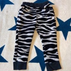 パンツ　パーティパーティ　ゼブラ柄　もこもこ　お揃いコーデのサムネイル