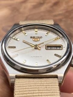 ●SEIKO●SEIKO5●7009●日差15秒●曜日を気にしない方に●NATOのサムネイル