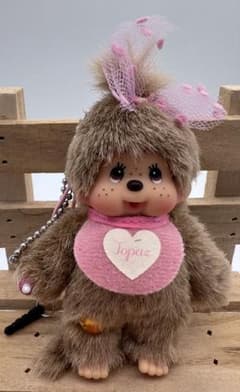 激レア！monchhichi 誕生石 モンチッチ 11月 トパーズ マスコット