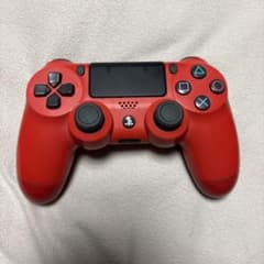 PS4純正コントローラー DUALSHOCK4 赤Bluetooth ジャンク品 - メルカリ
