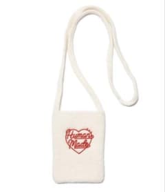 【美品】HUMAN MADE ニット　刺繍　ミニショルダーバッグ 美品】HUMAN MADE ニット 刺繍 ミニショルダーバッグ - メルカリ