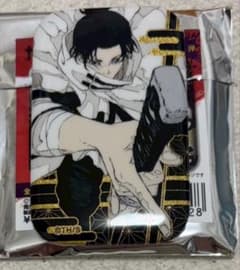 カグラバチ 漆羽 スクエア缶バッジ 蒔絵風 ジャンプフェスタ JF2026